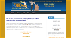 Desktop Screenshot of floridasunshinemovers.com